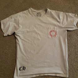 White ChromeHearts Horseshoe T-Shirt 