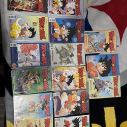 Vintage Dragon Ball Z Comic Books 