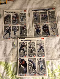 Cowboys card set
