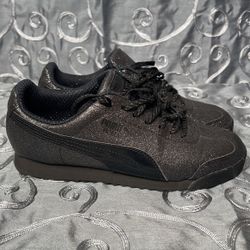 Puma BLACK Roma Glitz Glamm Jr 6c