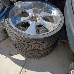 26 In Rims 6 Lug Chevy 