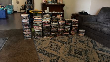 DVDs and blue rays