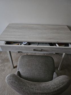 Target desk and chair