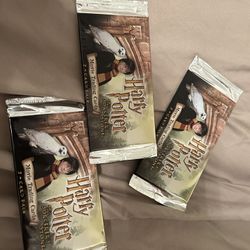 New Vintage Harry Potter Set Of 3 Trading Cards