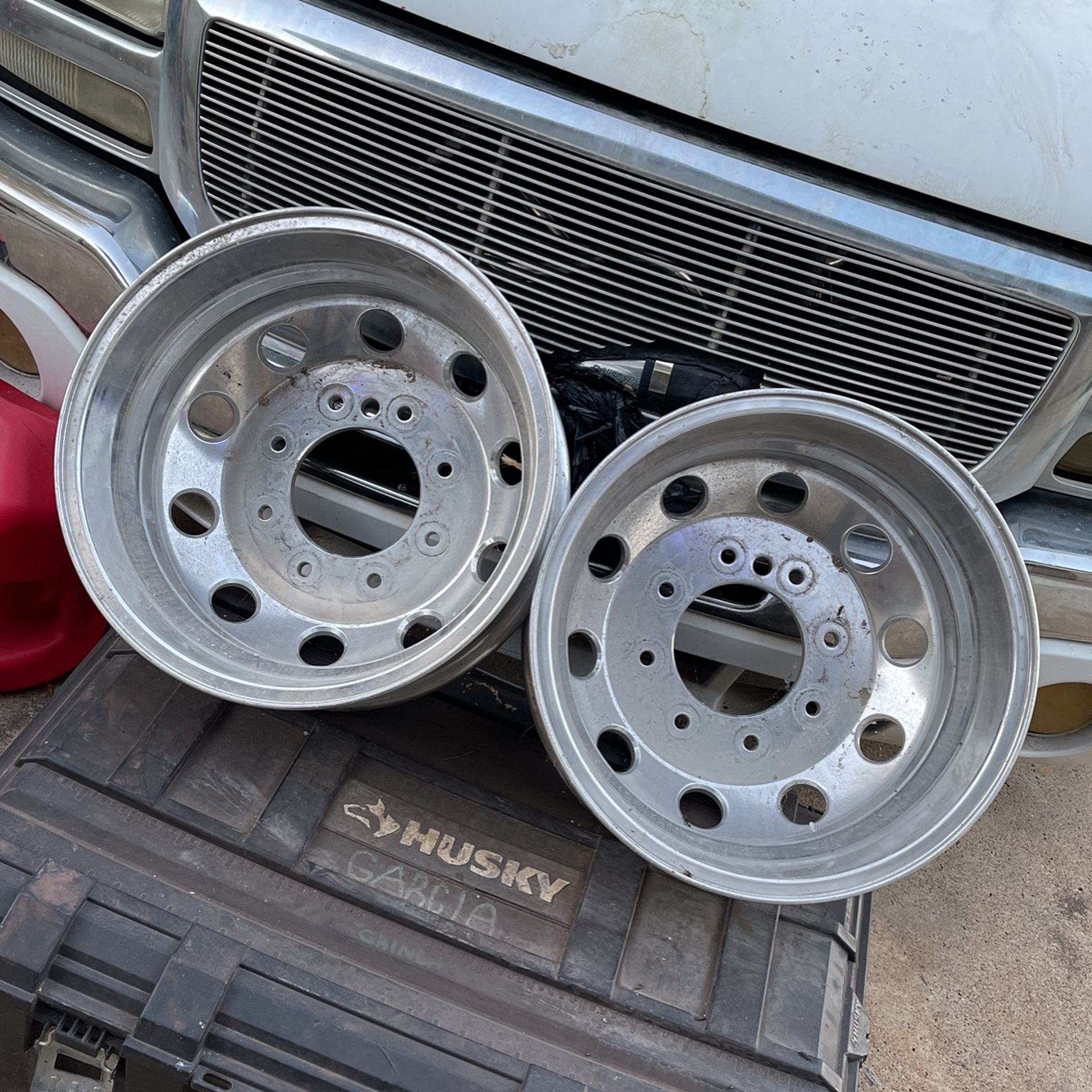Dodge Ram 3500 Dually Wheels Alcoa