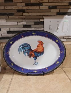 Rooster Serving dish