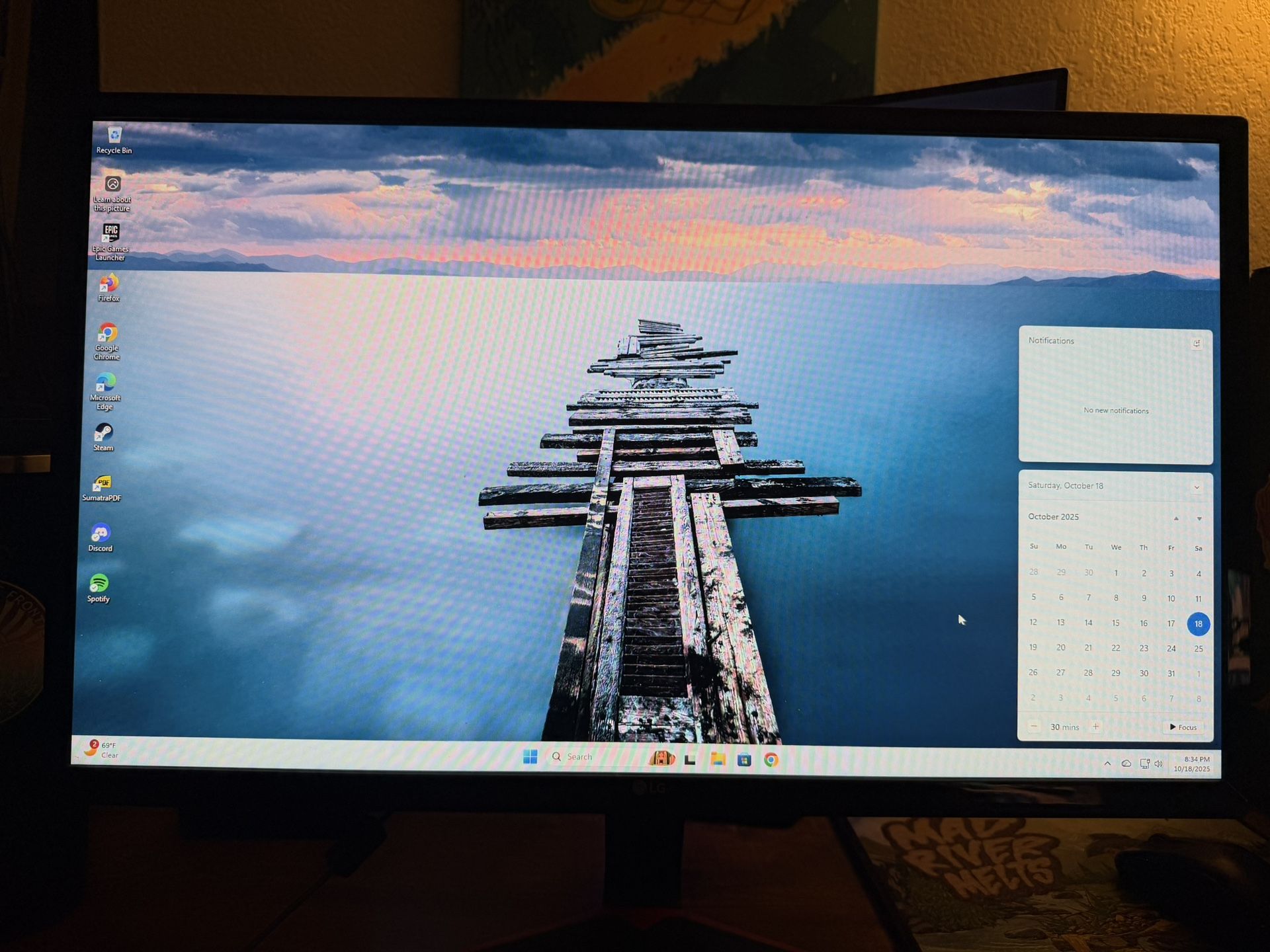 LG 24" IPS Monitor 24MP59G-P