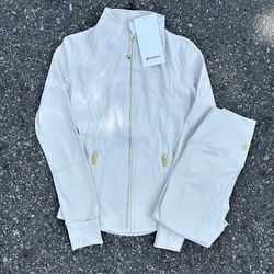 Cream Lululemon Set