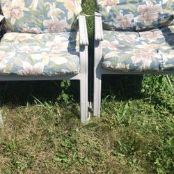 Two Chairs With Cushion