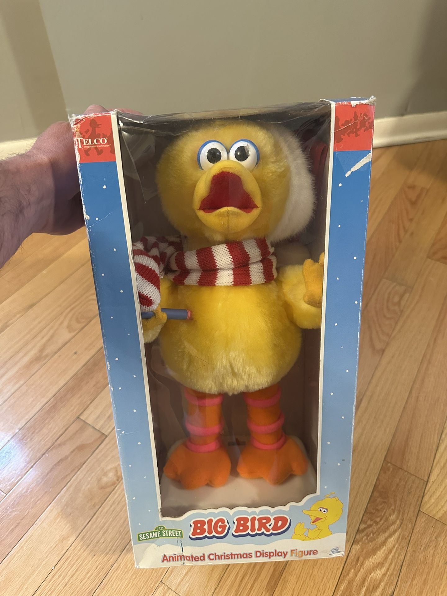 Vintage Telco Animatronic Big Bird Sesame Street Statue Figure 1998