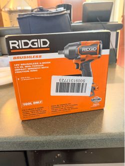 Rigid 18V Brushless 4-Mode 1/2 in. Mid-Torque Impact Wrench Kit with Pin Detent (Tool Only)