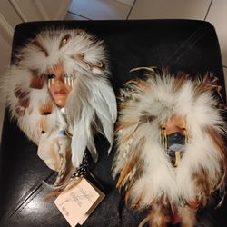 NATIVE AMERICAN MASKS REPLICA HEAD DRESS