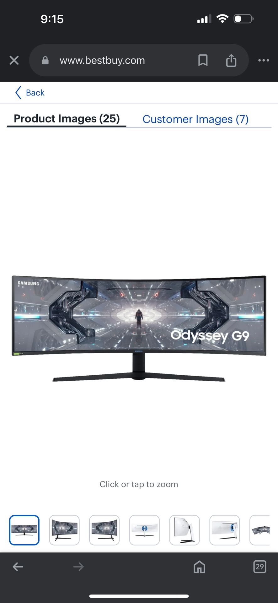 Samsung Odyssey G9 gaming monitor