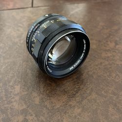 Konica Lens AR 57mm F1.4 