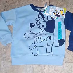 Bluey toddler swetee new