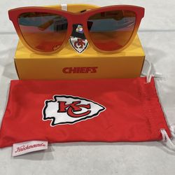 Knockaround Kansas City Chiefs NFL Premium Polarized Sunglasses New!