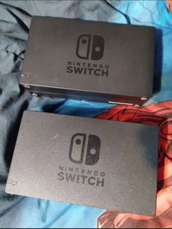 Nintendo switch docks only no cords, $30 each