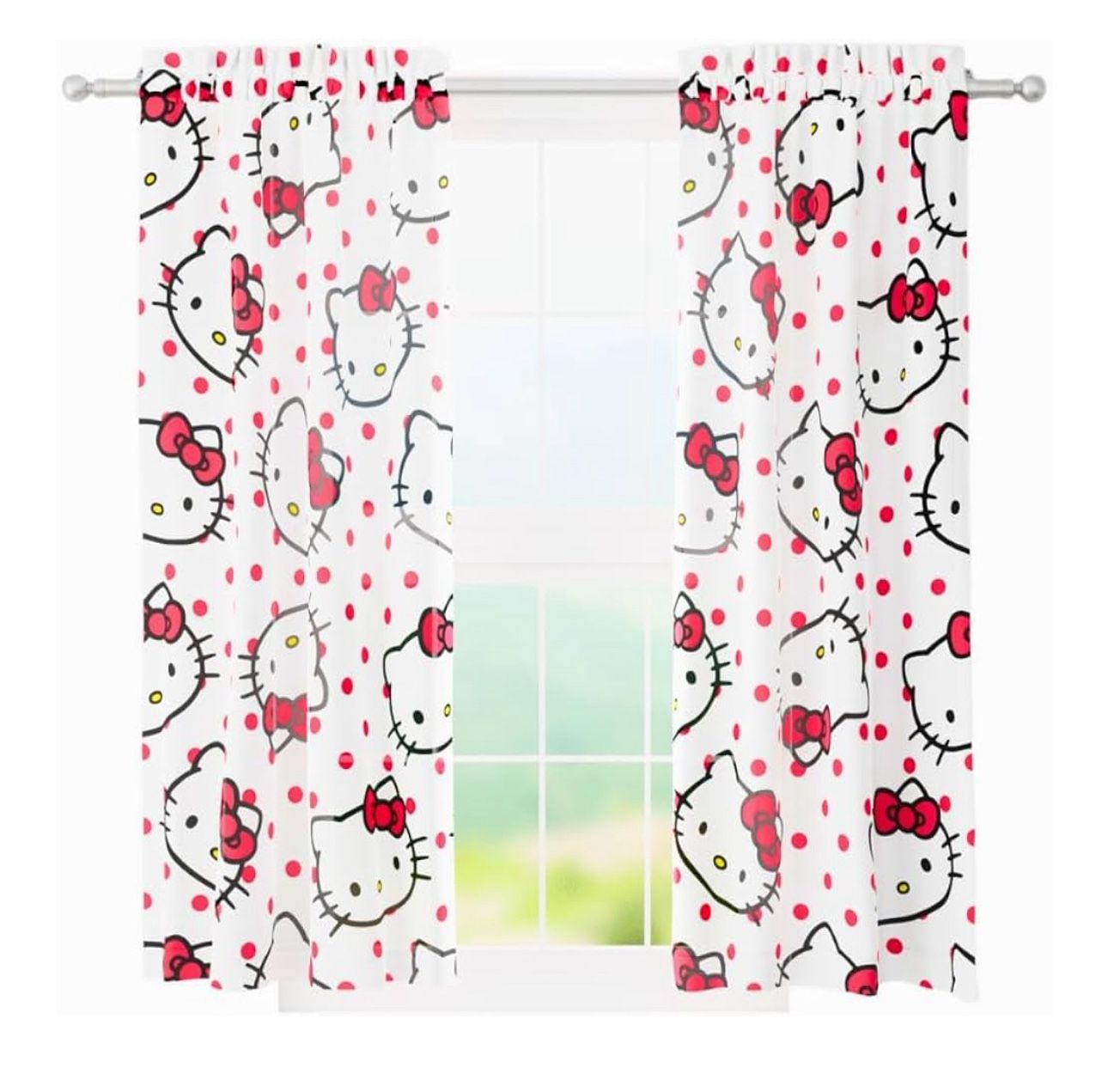 Hello Kitty Curtains $10