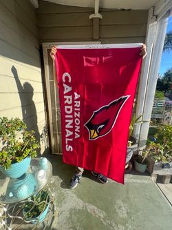 Used flags size 5’x3’ $5.00 each Cardinals, Vikings , ravens , bills Texans titans jets lions