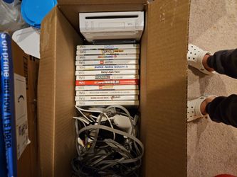 Wii with games
