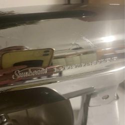 Vintage chrome Sunbeam Mixer