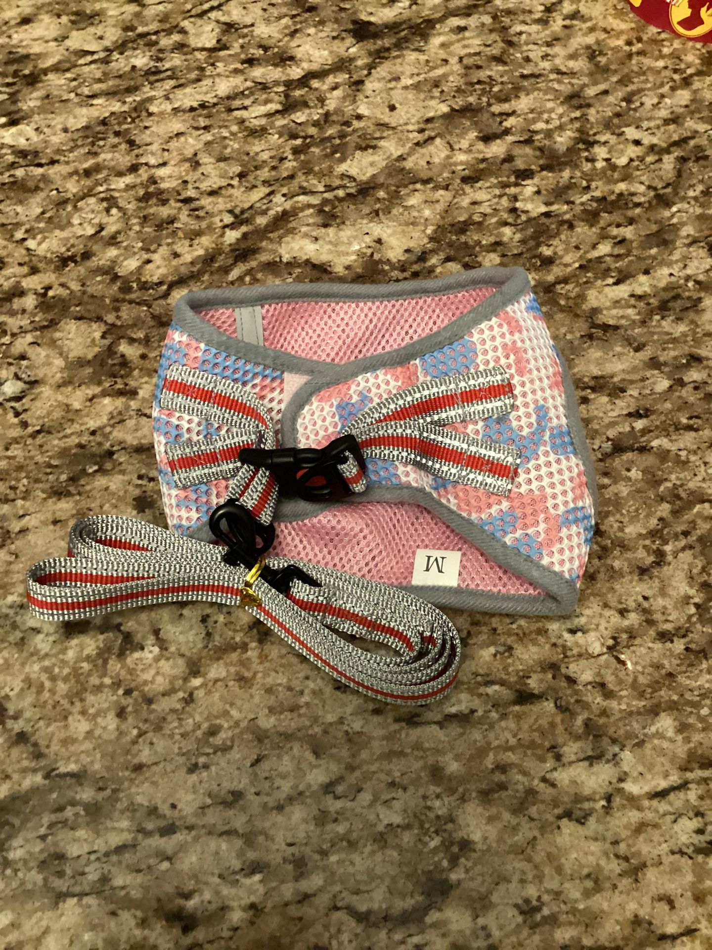 Dog Harness And Leash Size Medium