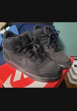 Nike Court Mid Black 6Y