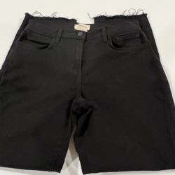 Girls Black Jean Pants Size 26