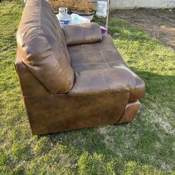 Leather Couch 