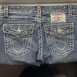 True Religion Low rise pants 
