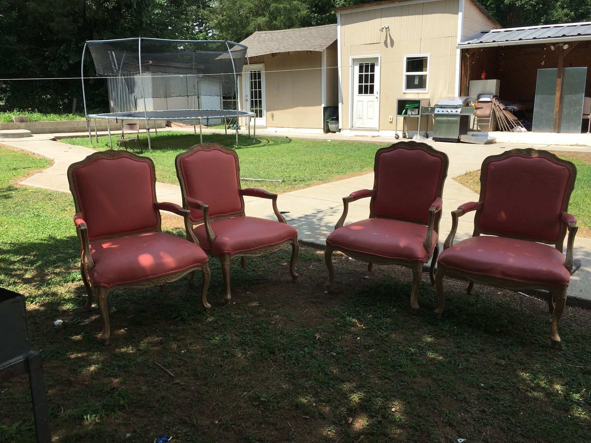 Antique chair 4 piece set