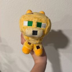 Minecraft stuffed ocelot collectible plush toy 