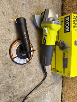 RYOBI 5.5 Amp Corded 4-1/2 in. Angle Grinder