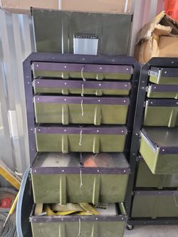 2 military Grade Storage Or Tool Units. 