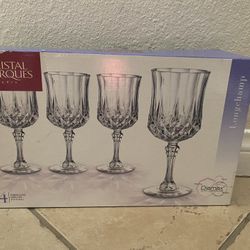 Stemmed Crystal Glasses