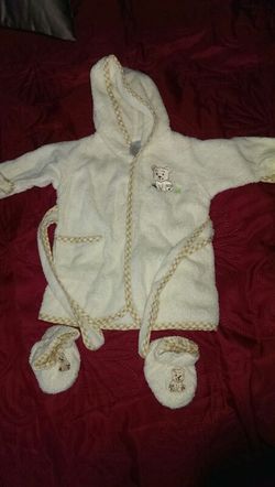 Baby bath robe