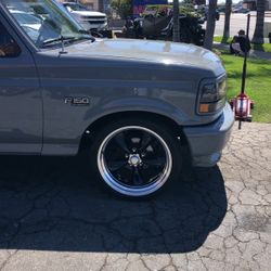 AMERICAN RACING SIZE 22 MACHINE BLACK
