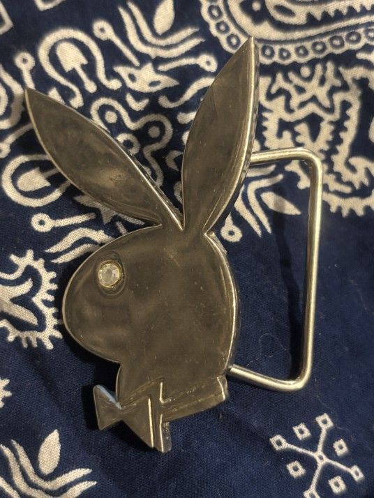 Playboy Bunny Belt Buckle