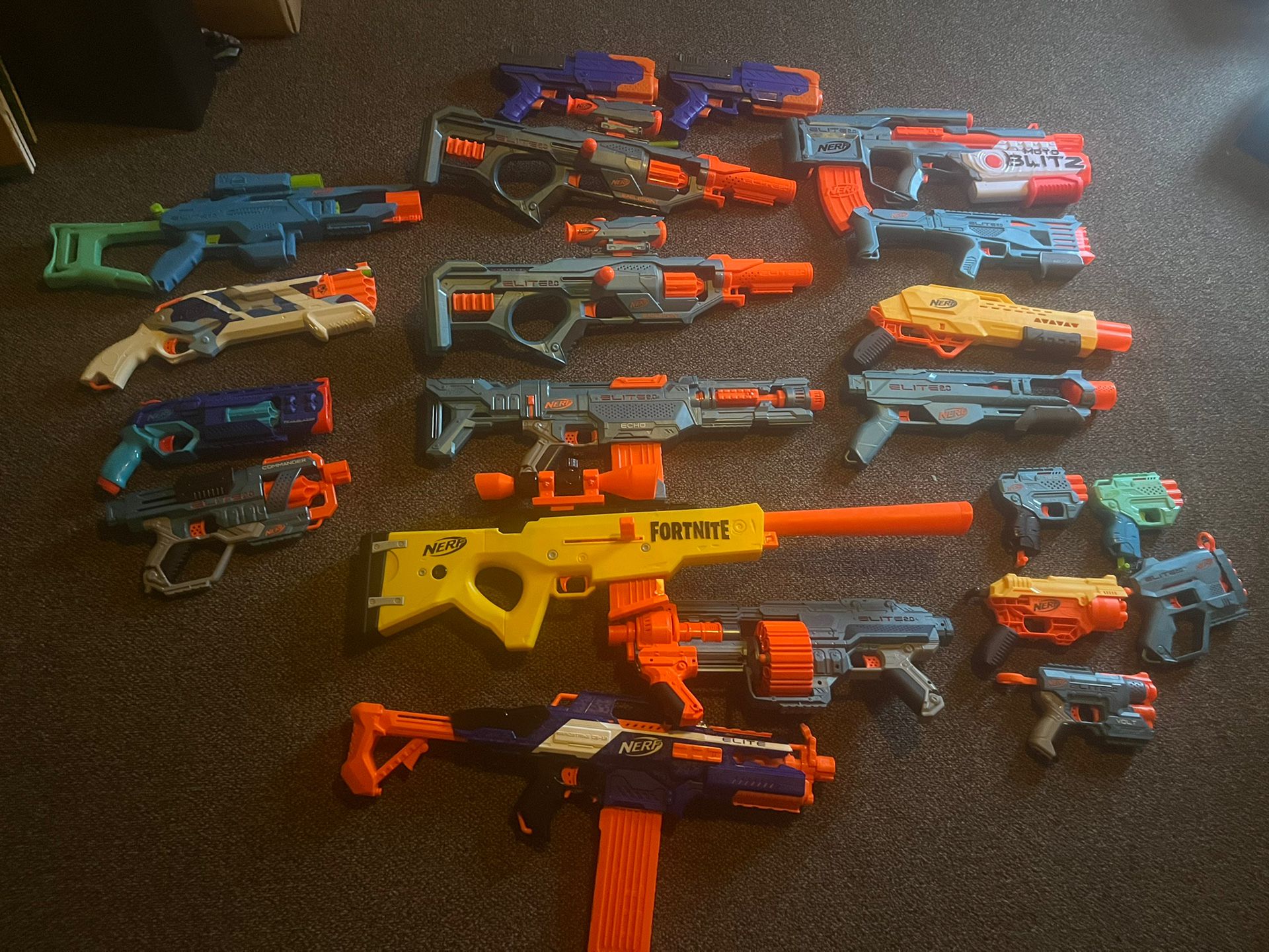 Nerf Gun Lot