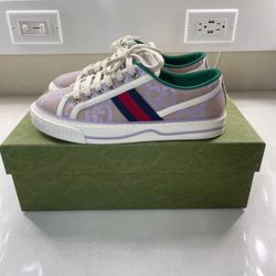 Gucci Tennis 1977 GG Canvas Sneakers