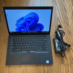 Dell Laptop Latitude 7480/8GB RAM/256GB SSD/Fully Functional/Windows 11/Charger
