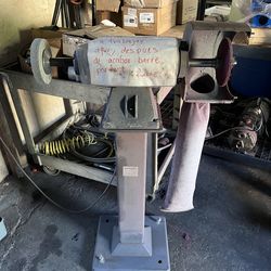 Baldor Buffer and buffing stand