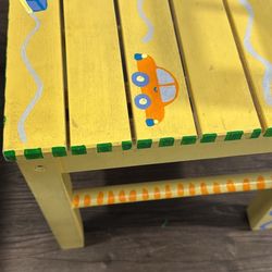Hand Painted Toddler’s Table