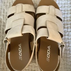 SODA Women Wedge Sandals 