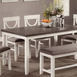 6 PCS Dining Table