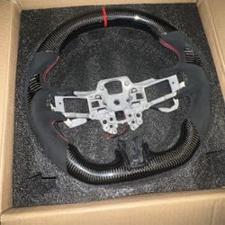 Heated Carbon Fiber Steering Wheel 