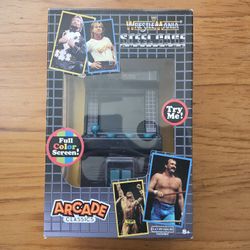 New WWF WrestleMania Steel Cage Challenge Mini Arcade Game (Arcade Classics)