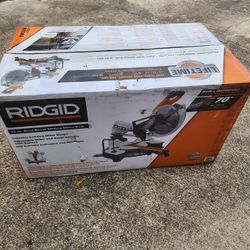 Ridgid corded electric 15amp 12" sliding compound miter saw