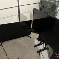 2 Smart TVs (Toshiba Fire) (insignia Fire)