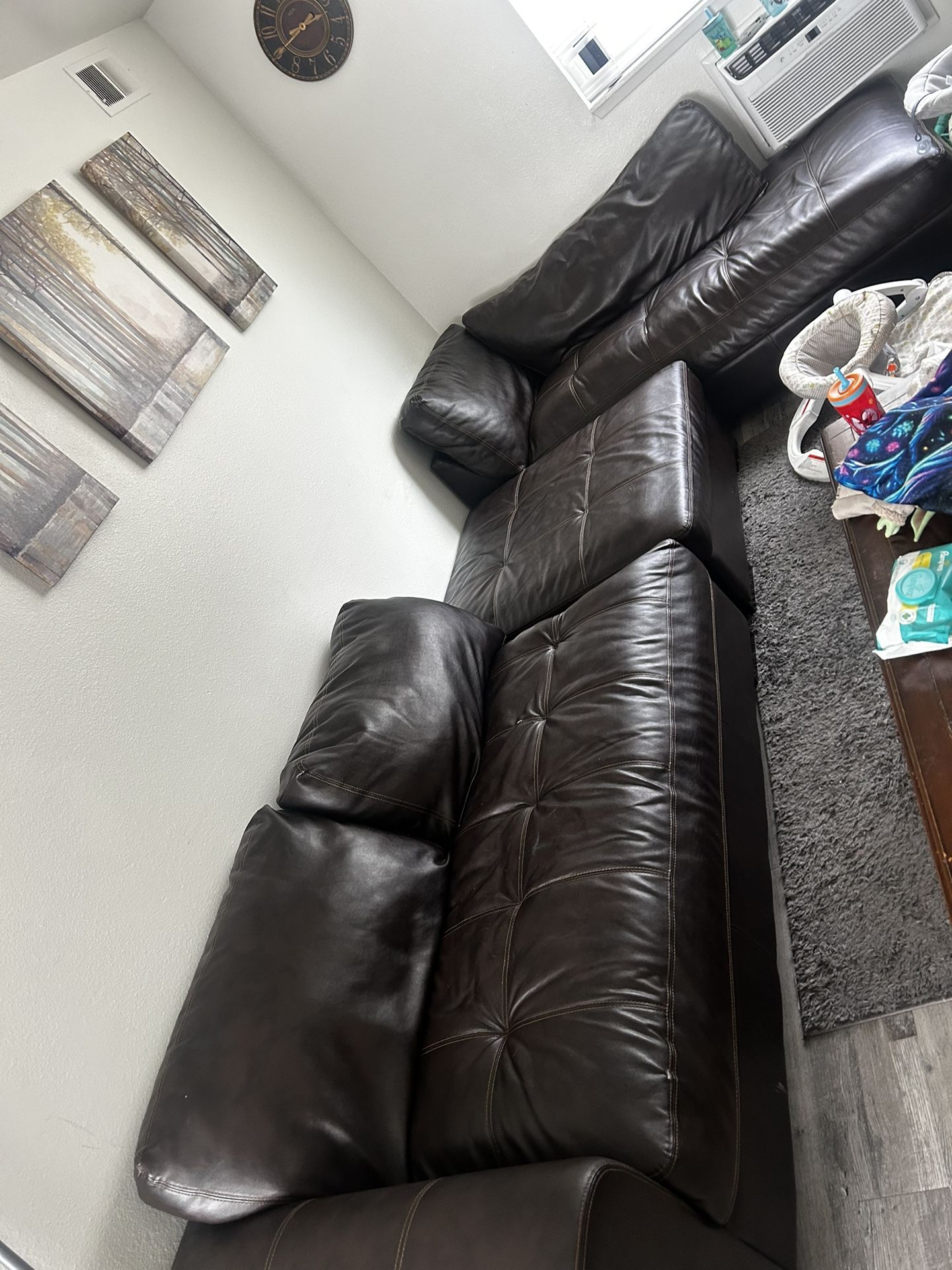 Leather Couch